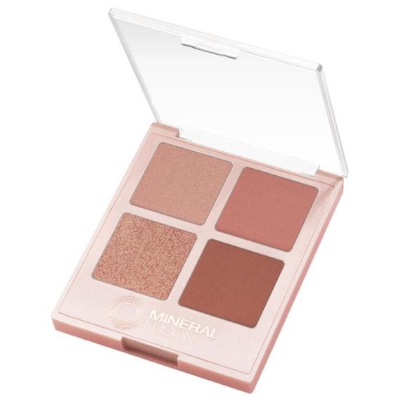 ONLY 1! Mineral Fusion Refillable Eyeshadow Palette SUMMER VACATION Shadow - Picture 2 of 5